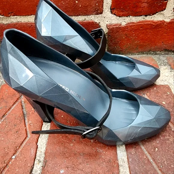 United Nude | Shoes | United Nude Lo Res Pump Size 36 Grey | Poshmark